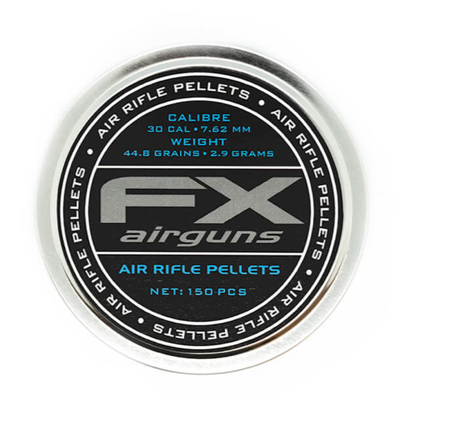 In Stock FX .30 Cal 44.8 gn and 50.2 gn Pellets 150 ct