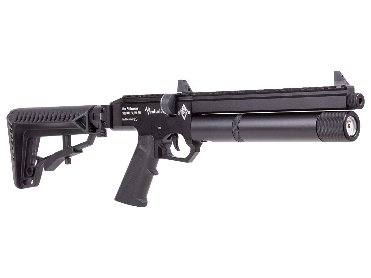 Air Venturi MicroStrike Regulated Multi-Caliber PCP Air Pistol, Available in .177, .22 and .25 calibers