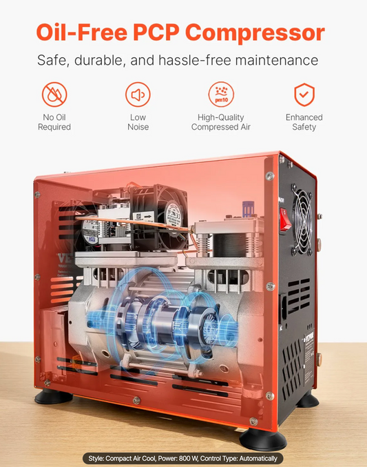 My Recommendation for an PCP Air compressor for filling Ait Tanks/bottles up to 2.6L