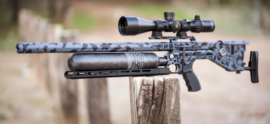 Krait XB Mk II Regulated PCP Airgun from AirMaks Arms - 700mm Barrel and 700cc Carbon Fiber Air Bottle