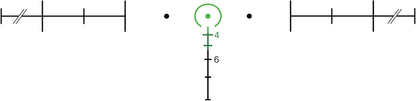 Trijicon Compact ACOG 3x24 Rifle Scope Low Height Green or Red Horseshoe/Dot .223/55gr. Illuminated Black TR400356