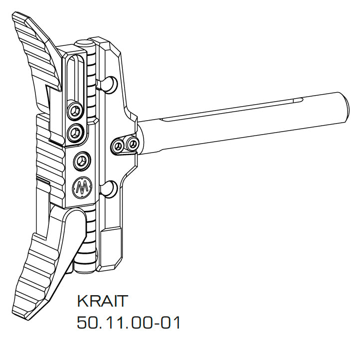 AirMaks Adjustable Buttplate for Krait, Katran and Katran W