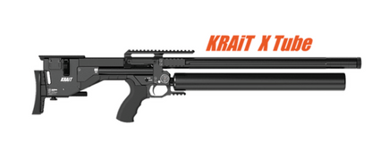 AirMaks Krait X available in .22,  .25, and .30 caliber (7.62), Black and Also Available in 4 Cerakote Colors