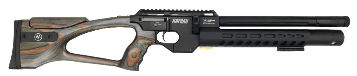 AirMaks Solid Wood Adjustable Stock Set, For Katran, Available in Walnut and Laminated Colors