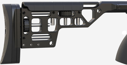 AirMaks Adjustable PRS Buttstock for Katran Available in Black or OD