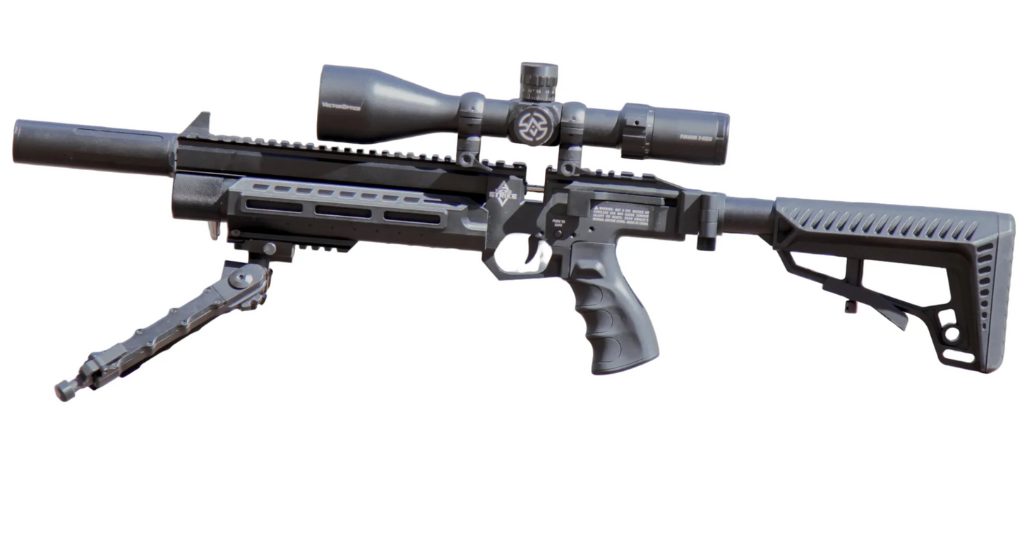 Air Venturi MicroStrike Hand Guard with Picatinny - Black - From Bravo 3D