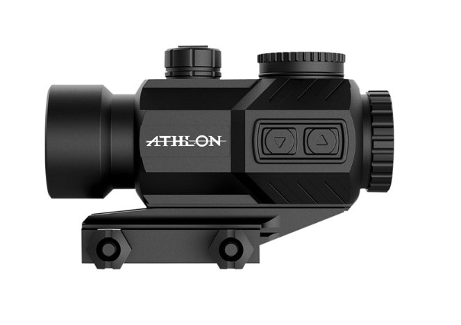 In Stock Athlon Midas TPS3 3x28mm Red/Green Reticle Prism Sight