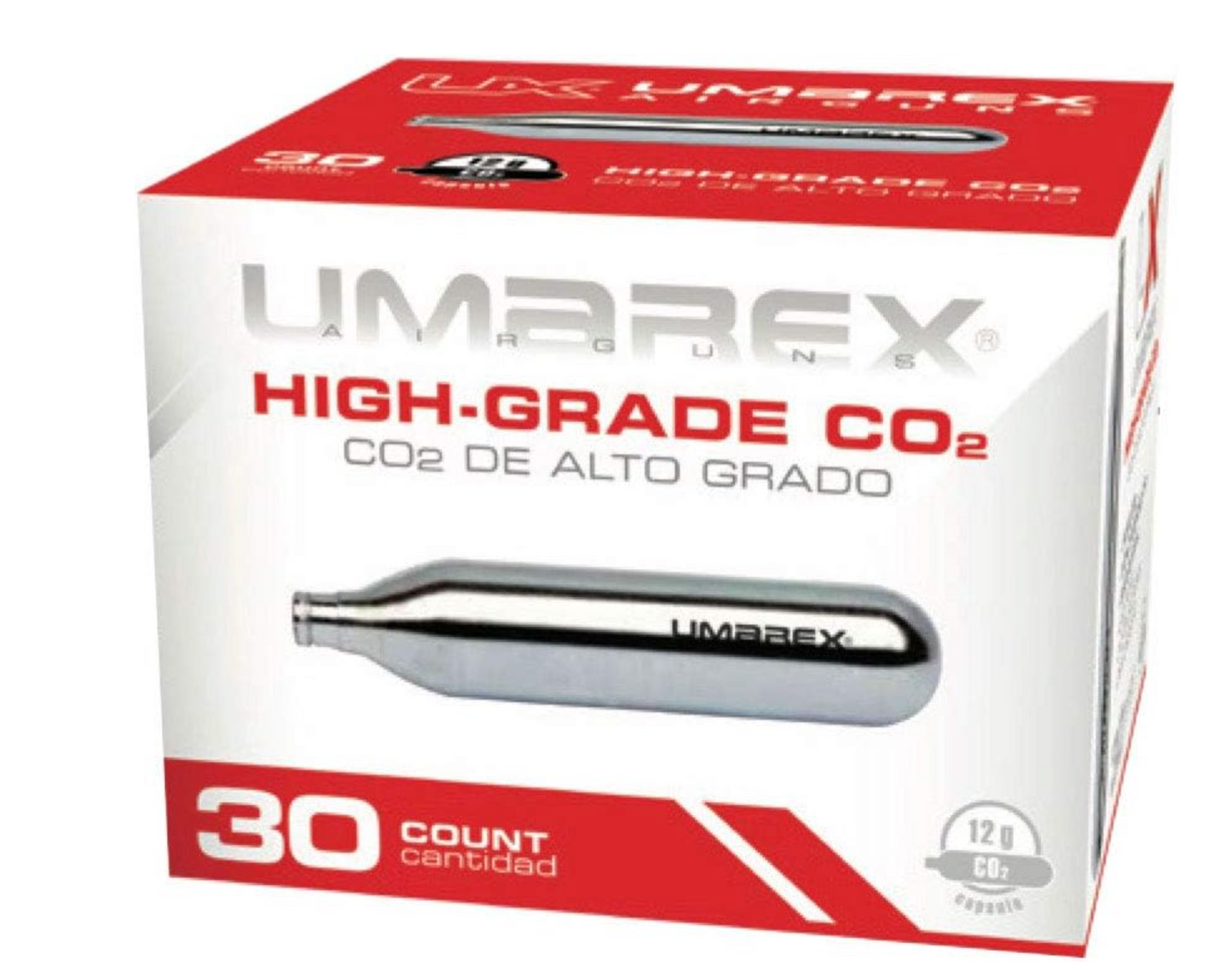Umarex High-Grade CO2 Cartridges for Pellet Guns