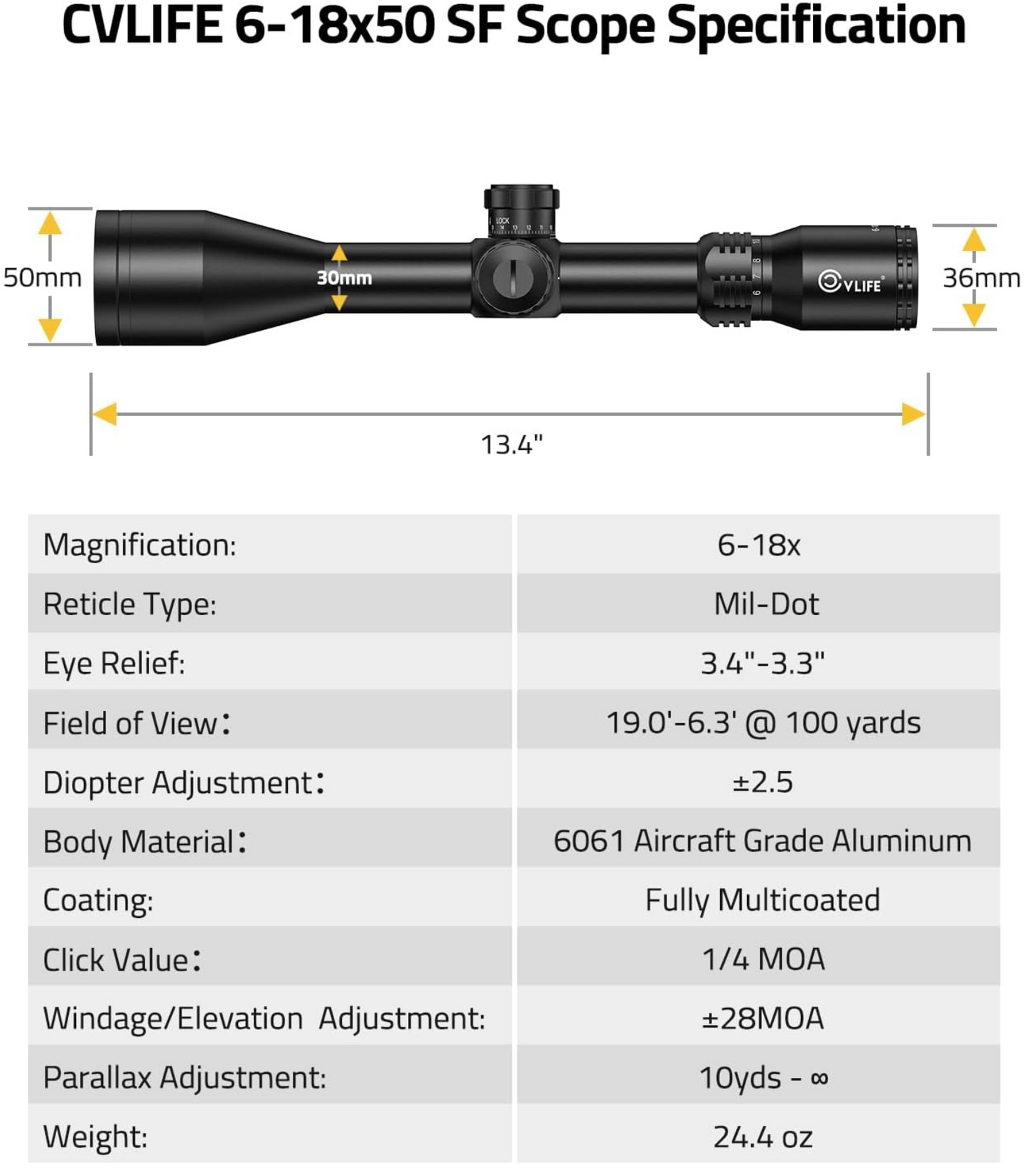 FX DRS Tactical  - Regulated .25 caliber PCP Rifle with 600mm Barrel, DonnyFL Yokozuna Moderator and CVlife 6-18x50 30mm Scope and mounts. Demo PCP, like brand new.  OD Color