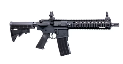 In Stock Crosman AK1 Full Auto CO2 BB Air Rifle Special Edition with Upgraded FAB Defense Core Adjustable Buttstock and Upgraded GROG Zero Degree Postal Grip and 1 Extra Magazine, Box of 44 CO2 Cartridges and 5000 Steel BBs