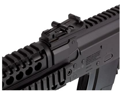 In Stock Crosman AK1 Full Auto CO2 BB Air Rifle Special Edition with Upgraded FAB Defense Core Adjustable Buttstock and Upgraded GROG Zero Degree Postal Grip and 1 Extra Magazine, Box of 44 CO2 Cartridges and 5000 Steel BBs