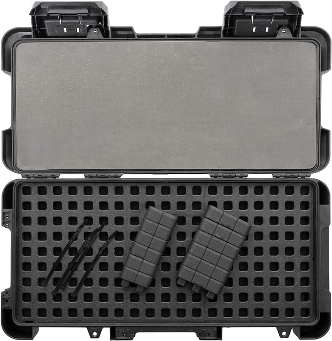 Magpul DAKA Rifle Hard Case with DAKA Grid Organizer System 35", 44" and 53" lengths and available in Black or FDE