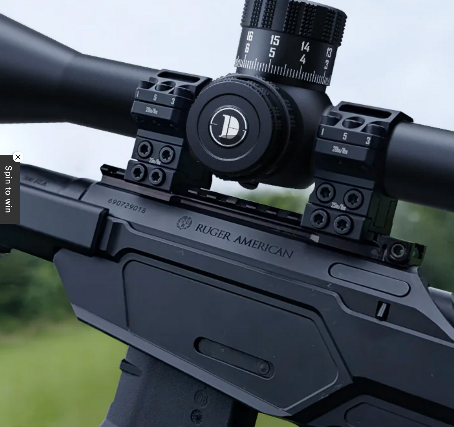 In Stock DiscoveryOPT ED-ELR GEN II 5-40X56 SFIR FFP-Z MOA (35mm Rings Included) First Focal Plane