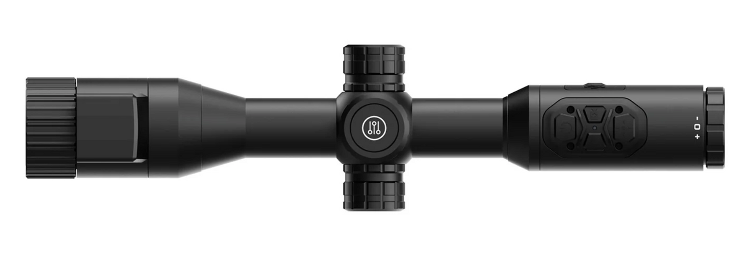 IN STOCK DNT ZULUS 4K Tube-Style Digital Day & Night Vision Scope with Laser Rangefinder and DNT Ballistic Engine