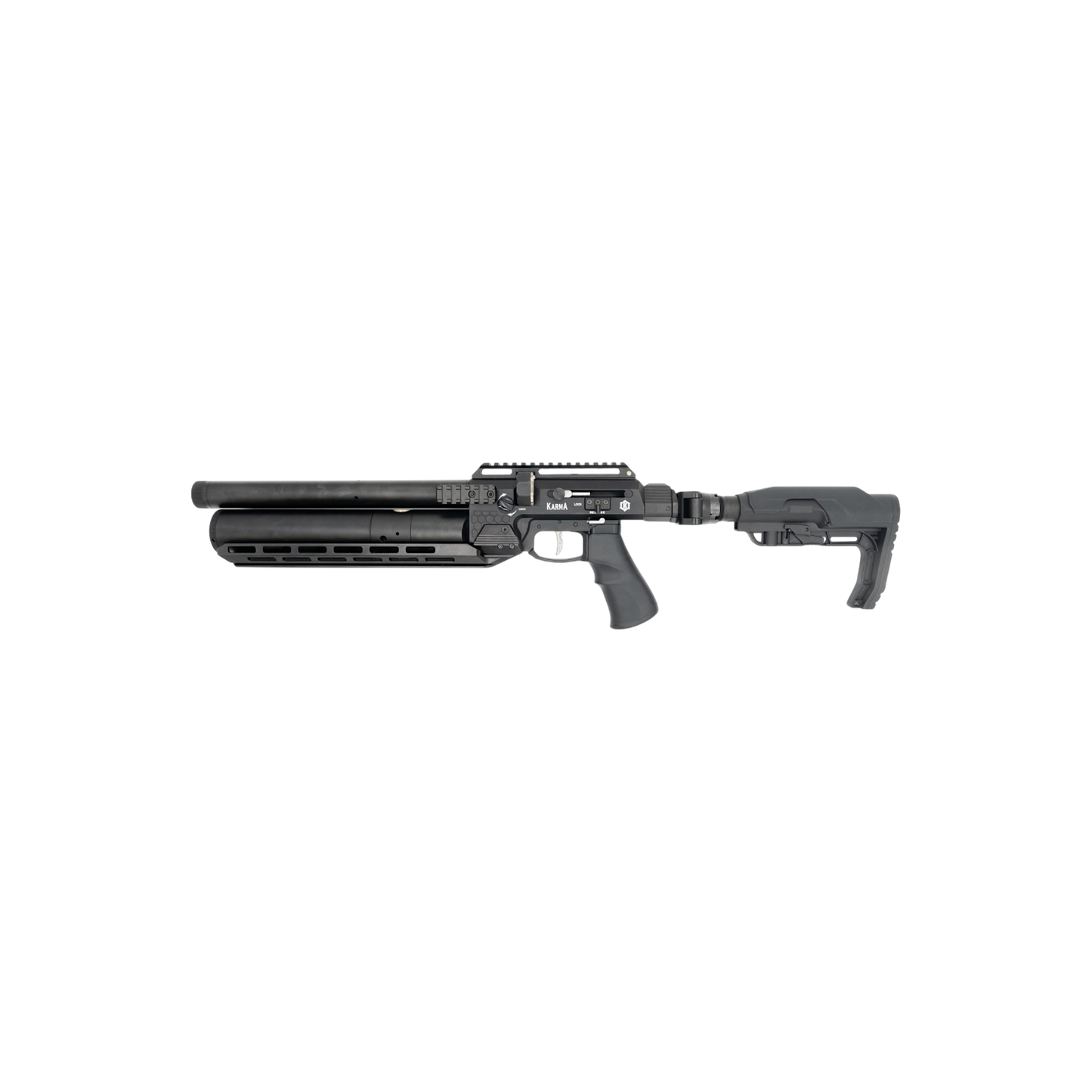 Karma SLS Regulated PCP Semi-Automatic Rifle Compact Version with Folding Stock  in .22 and .25 calibers