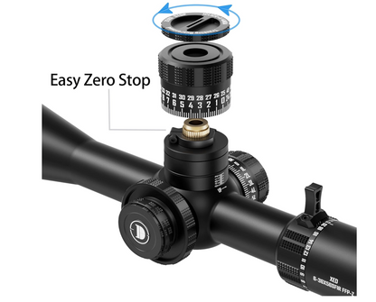 In Stock DiscoveryOpt XED 6-36x56mm PRS Rifle Scope FFP Illuminated Reticle with Zero Stop 35mm Tube MOA