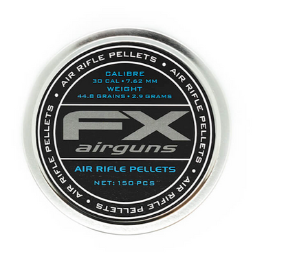 In Stock FX .30 Cal 44.8 gn and 50.2 gn Pellets 150 ct
