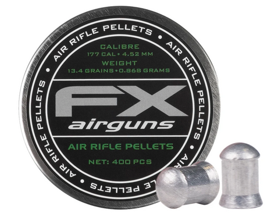 FX Airgun Pellets .177 caliber, 13.4 gn, 400 count