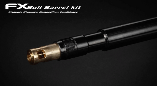 In Stock The FX Bull Barrel Kit 700 mm is built to add mass and stability to FX air rifles equipped with a Dynamic MKI or Dynamic MKII block 22202