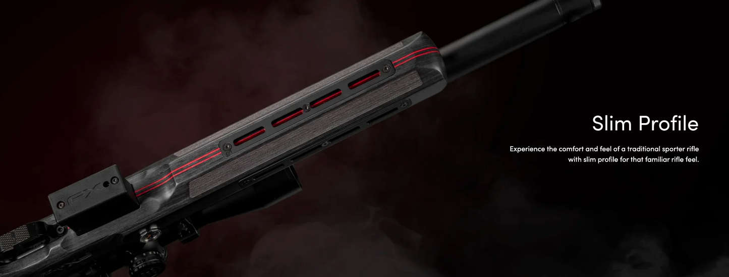 FX DRS MkII Redline Sniper, .30 caliber PCP Air Rifle DR2-760333-022-00