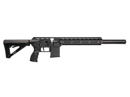 FX DRS Tactical  - Regulated . 25 caliber PCP Rifle with 700mm Barrel, DonnyFL Ronin Moderator and Sig Sauer Whiskey 3 Scope and mounts. Demo PCP, like brand new.