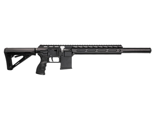 FX DRS Tactical  - Regulated . 25 caliber PCP Rifle with 700mm Barrel, DonnyFL Ronin Moderator and Sig Sauer Whiskey 3 Scope and mounts. Demo PCP, like brand new.