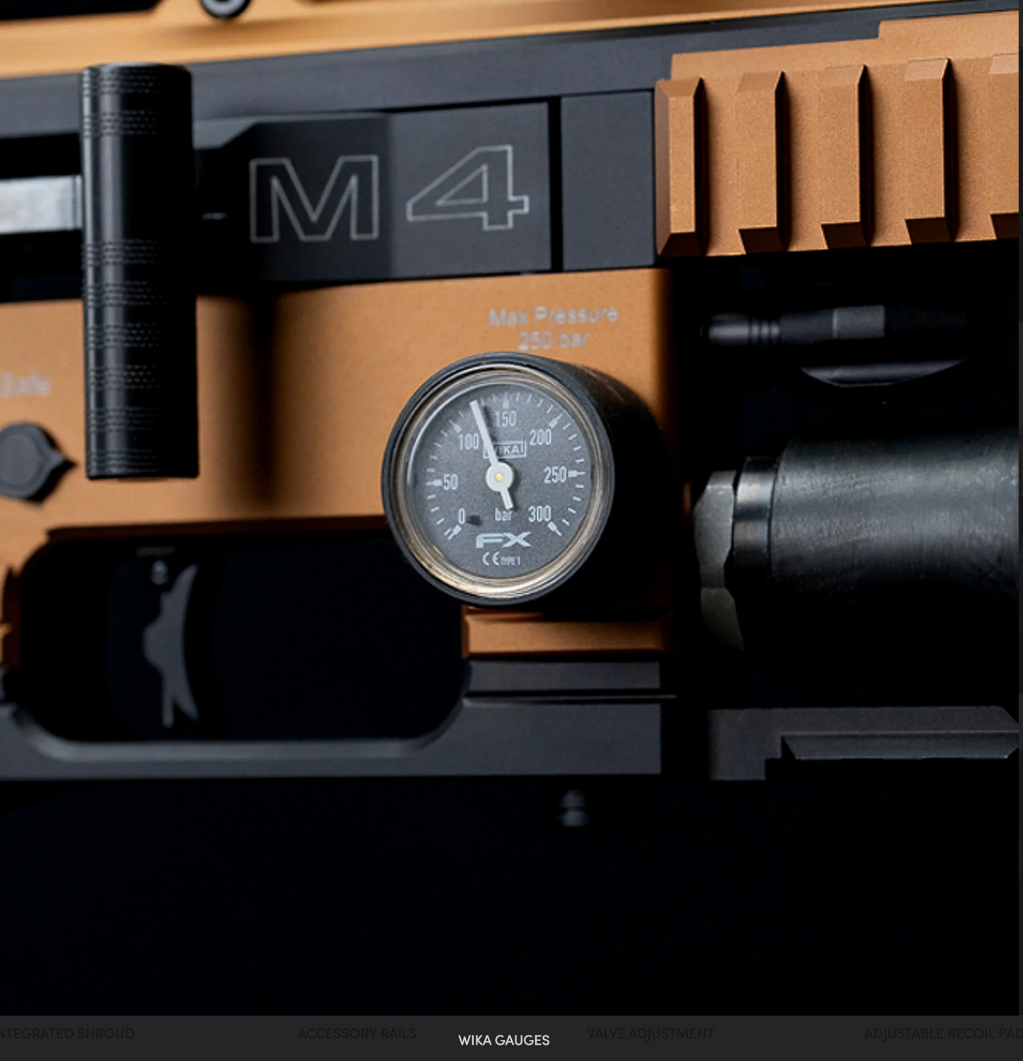 FX Impact 600mm Barrel Impact M4 IM4-760306-009-00 Regulated PCP Rifle Black