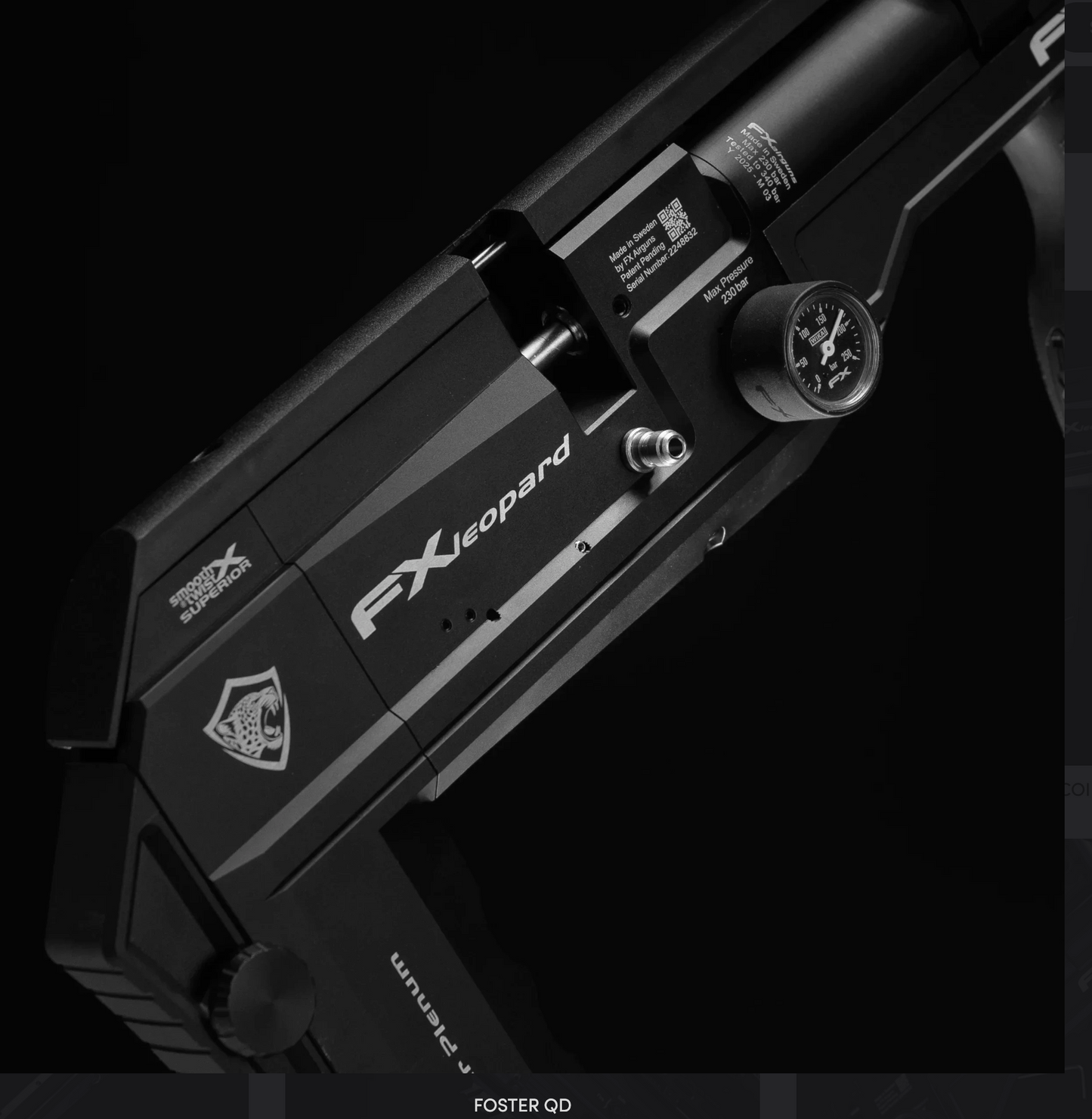 FX Leopard Sniper, .22 caliber tube