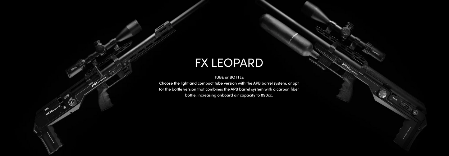 FX Leopard Sniper, .22 caliber tube