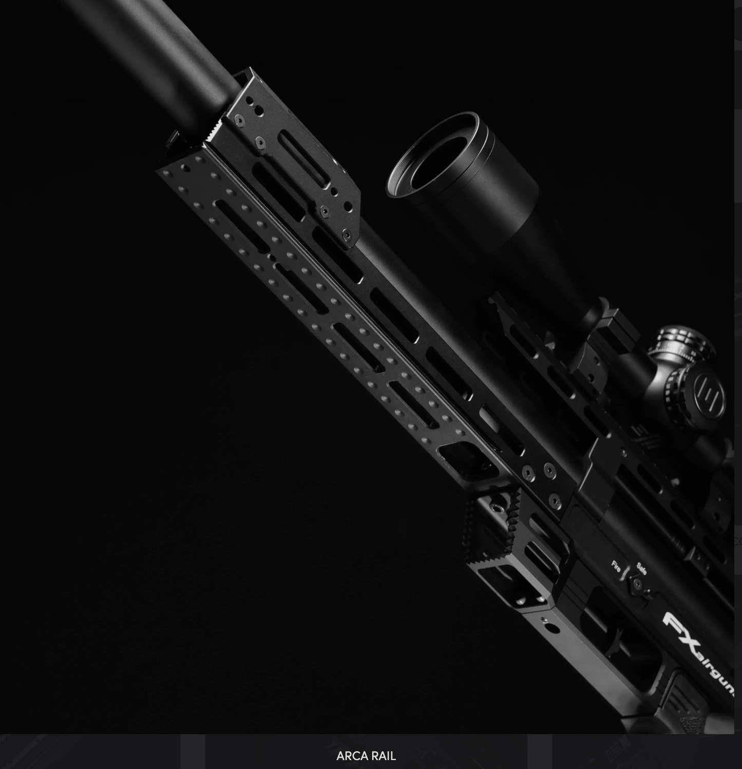 FX Leopard Sniper, .22 caliber tube