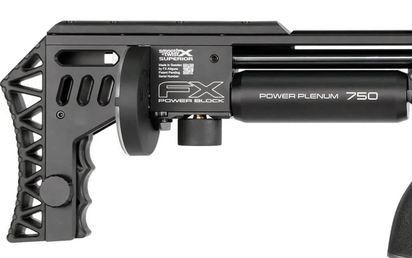 In Stock FX Impact M4 Mk II PCP Air Rifle IM4-760306-029-00 800mm "Extended ", .30 caliber, Black