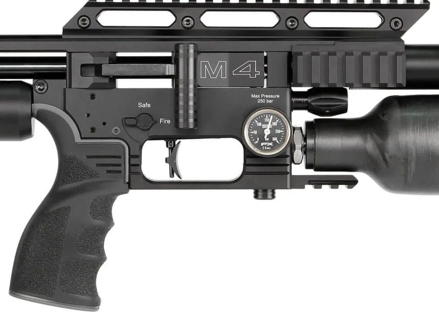 In Stock FX Impact M4 Mk II PCP Air Rifle IM4-760306-029-00 800mm "Extended ", .30 caliber, Black