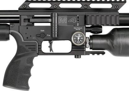 In Stock FX Impact M4 Mk II PCP Air Rifle IM4-760306-029-00 800mm "Extended ", .30 caliber, Black