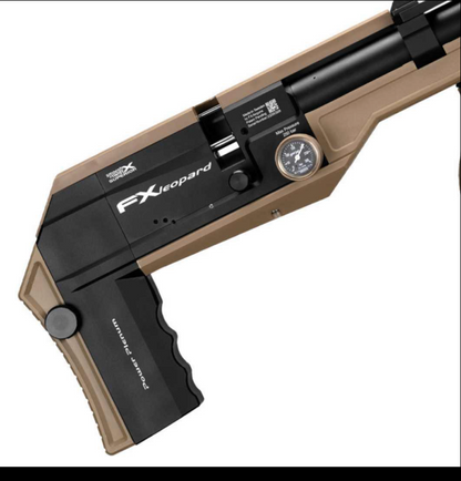 In Stock FX Leopard Compact, .Available in .177, .22, .25 and .30 Caliber, Tube, Regulated PCP Pellet / Slug Rifle Available in Black or FDE