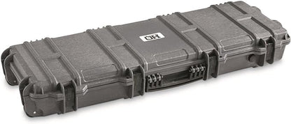 HQ ISSUE Tactic 40" Id, Pick-out Foam Lined,  Hard Rifle Case with Wheels - Gray or FDE