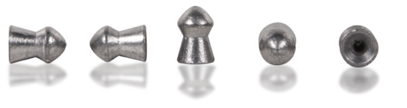In Stock H&N Baracuda .22 Cal, Head Size 5.50 21.14 Grains, Round Nose, Pellets 200 Count