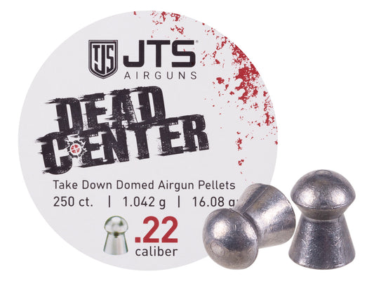 JTS Dead Center Pellets 16.08 grain .22 caliber 250 COUNT