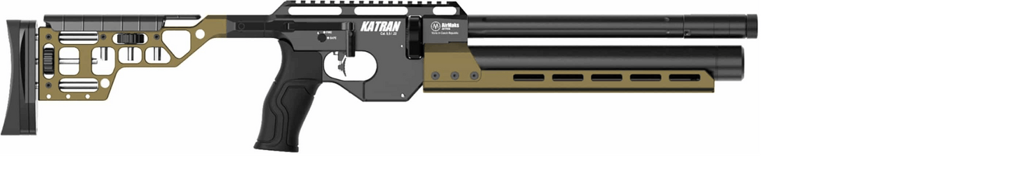 AirMaks Katran NC Available in OD and Black and .177, .22 and .25 Calibers