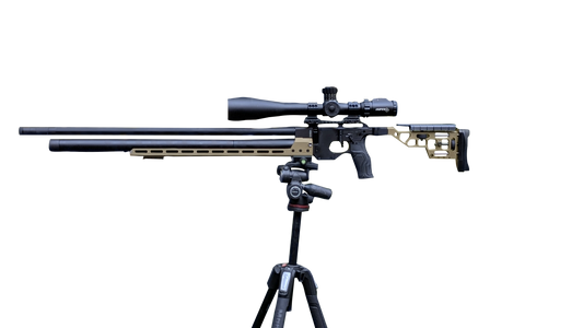 In Stock AirMaks Arms Katran NX Regulated 700mm PRS PCP Rifle in .22, .25 and .30/7.62 calibers