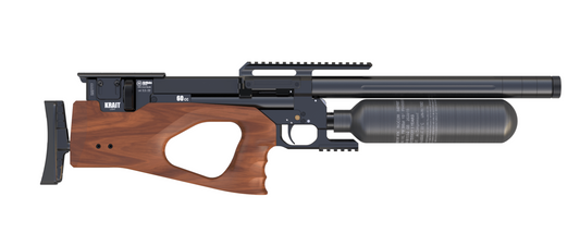 AirMaks Arms Krait LITE Beech Wood Stock available in .177, .22 and .25 calibers