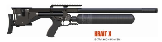AirMaks Krait X available in .22 and .25 caliber