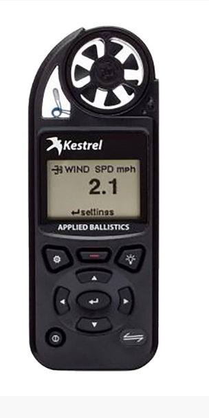 Krestel 5700 Elite Ballistics Weather Meter with Link - Black