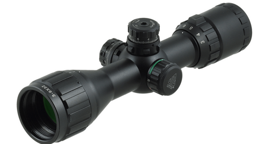 In Stock UTG® Bug Buster® 3-9X32 1" Scope, AO, RGB Illuminated Reticle , Mil-dot, Includes QD 1" Rings