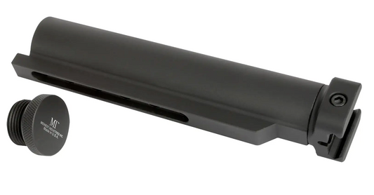 Midwest Industries Stock Tube Adaptor, 6.75 in, Picatinny, Anodized, Black, MI-STAP