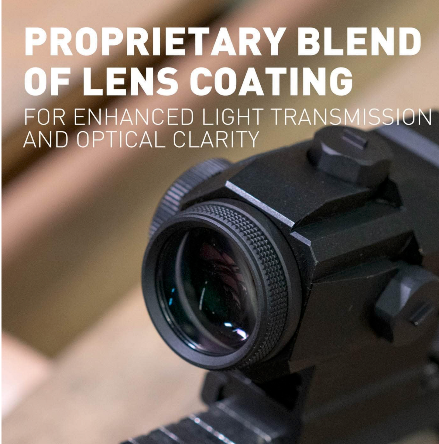 In Stock Monstrum Cyborg 3X, 4X or 5X Prism Scope with Shake Awake | BDC Reticle PC5PB-BDC