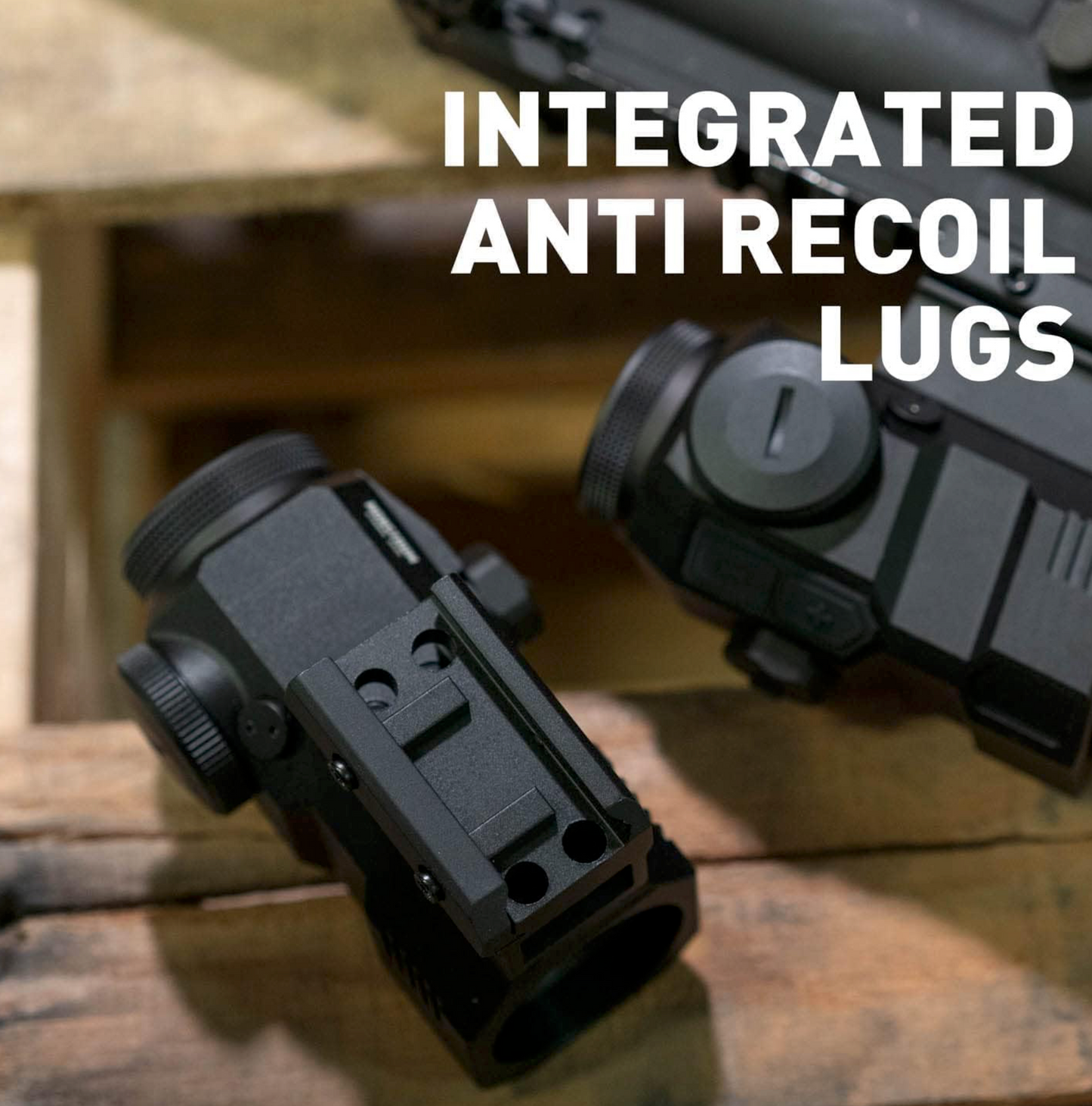 In Stock Monstrum Cyborg 3X, 4X or 5X Prism Scope with Shake Awake | BDC Reticle PC5PB-BDC