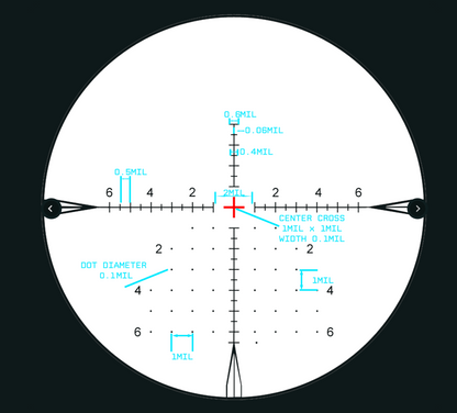 Monstrum Hornet II 3-15x50 FFP Rifle Scope | Includes Zero Stop, Bubble Level Scope Rings, and Detachable Sunshade