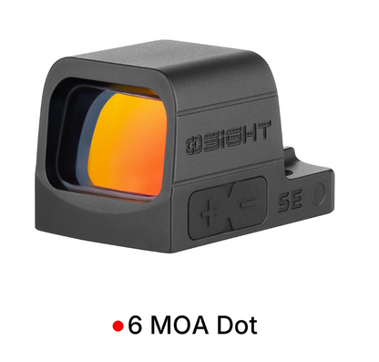 In Stock Osight SE enclosed Micro Red or Green Dot Sight with multi-reticle models in each Color - RMSc/K Footprint In Stock Compatible | 2 MOA Dot & 32 MOA Circle Dual Reticle System | Durable Compact Reflex Sight US-OSIGHTSE-GN-300115