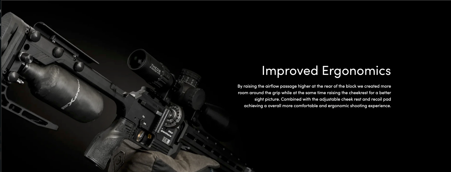 FX Panthera MkII .22 EXP Black - 600mm Barrel PA2-550306-021-00