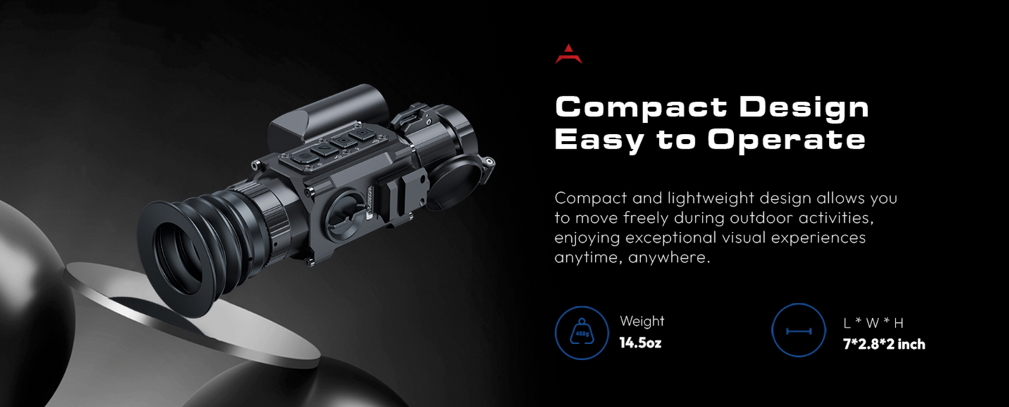 In Stock Pard NV008SP2LRF Night Vision Scope with Built-in Illuminator and Laser Rangefinder with Ballistics